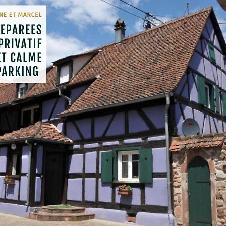 Gite Marcel Et Marianne Jardin Et Parking Privatifs Ebersheim Eksteriør billede